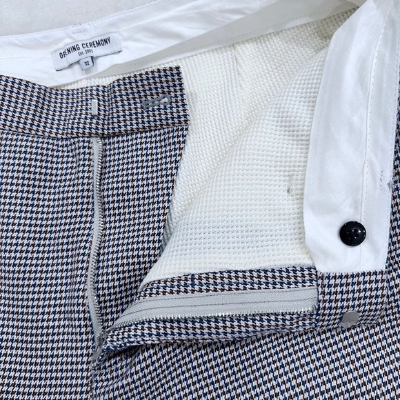 Opening Ceremony Thermal Jogger Lining Twill Houndstooth Pants - Picture 5 of 9